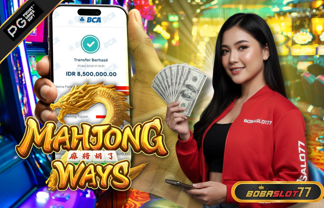 Selamat kepada user id : sxxxn Wede Rp 8.500.000 di Game MAHJONG WAYS PG SOFT Cair Gk Sampe 1 Menit! Menang Mudah di Bobaslot77
